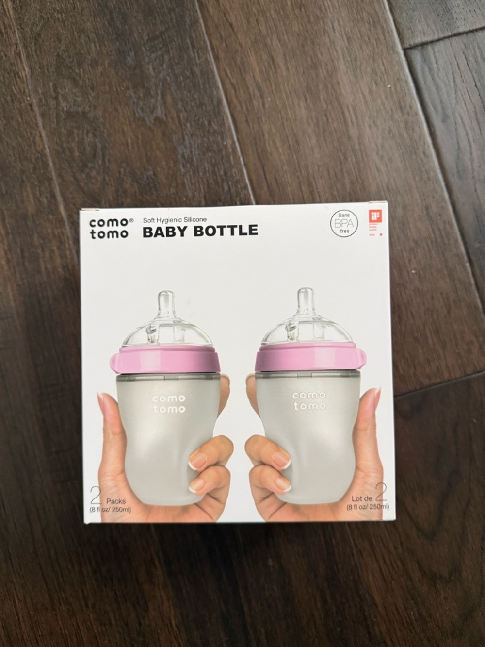 Comotomo bottles 2pack med flow New